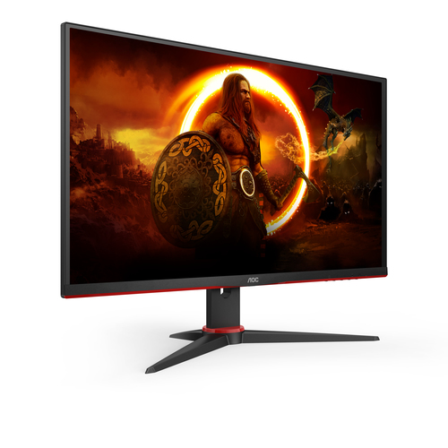 Bild von AOC 27G2SAE/BK Computerbildschirm 68,6 cm (27 Zoll) 1920 x 1080 Pixel Full HD LED Schwarz, Rot