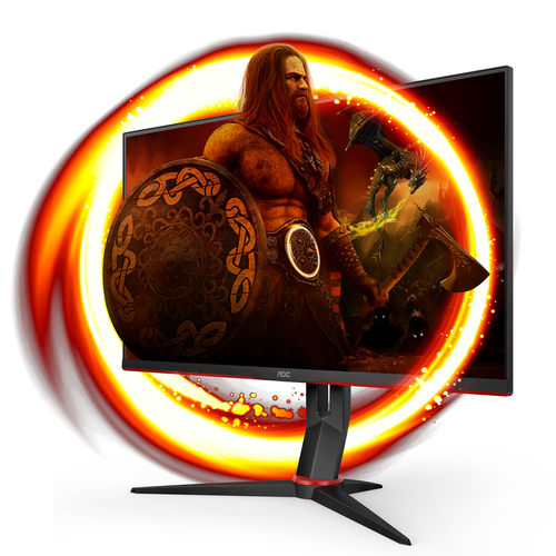 Bild von AOC 27G2SU/BK Computerbildschirm 68,6 cm (27&quot;) 1920 x 1080 Pixel Full HD LED Schwarz, Rot