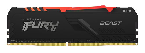 Bild von Kingston Technology FURY Beast RGB Speichermodul 16 GB 1 x 16 GB DDR4 2666 MHz