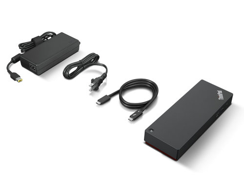 Bild von Lenovo ThinkPad Universal Thunderbolt 4 Kabelgebunden Schwarz