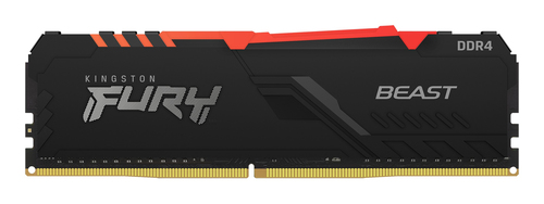 Bild von Kingston Technology FURY Beast RGB Speichermodul 16 GB 1 x 16 GB DDR4 3200 MHz