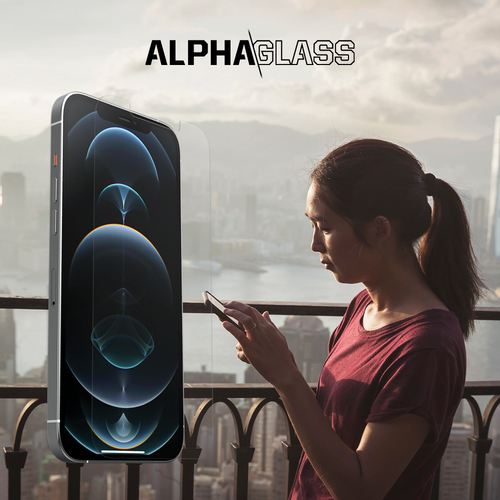 Bild von OtterBox Alpha Glass Series für Apple iPhone 12 Pro Max, transparent - Ohne Einzelhandlesverpackung