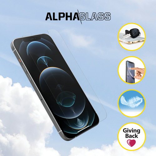 Bild von OtterBox Alpha Glass Series für Apple iPhone 12/iPhone 12 Pro, transparent