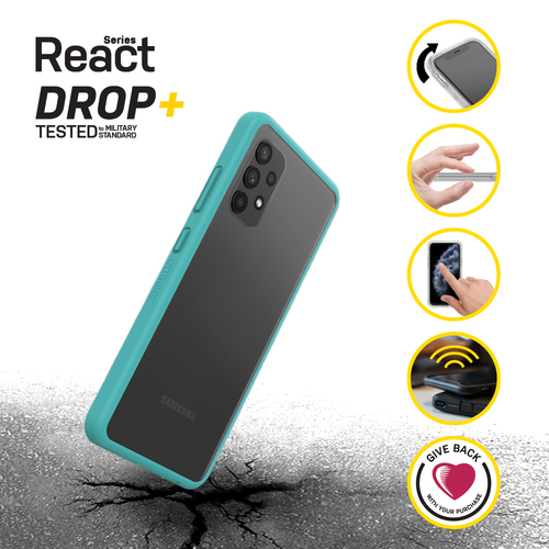 Bild von OtterBox React Series für Samsung Galaxy A32, Sea Spray - Ohne Einzelhandlesverpackung