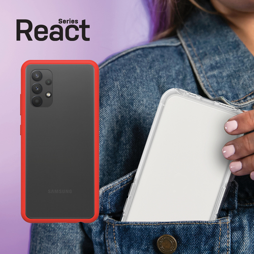 Bild von OtterBox React Series für Samsung Galaxy A32, Power Red