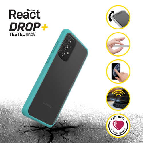 Bild von OtterBox React Series für Samsung Galaxy A72, Sea Spray