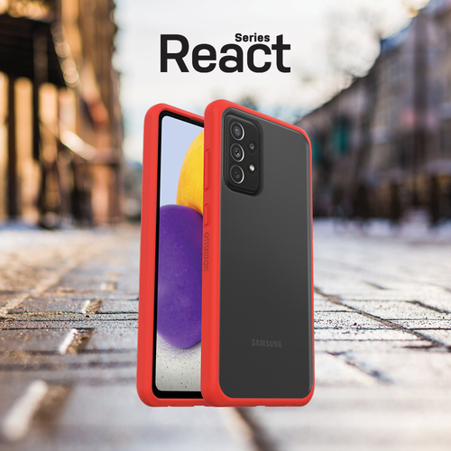 Bild von OtterBox React Series für Samsung Galaxy A72, Power Red - Ohne Einzelhandlesverpackung