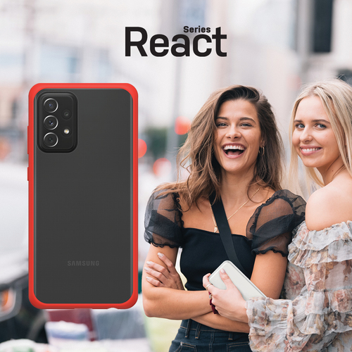 Bild von OtterBox React Series für Samsung Galaxy A72, Power Red - Ohne Einzelhandlesverpackung