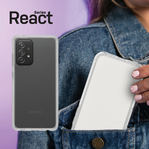 Bild von OtterBox React Series für Samsung Galaxy A52/A52 5G, transparent - Ohne Einzelhandlesverpackung