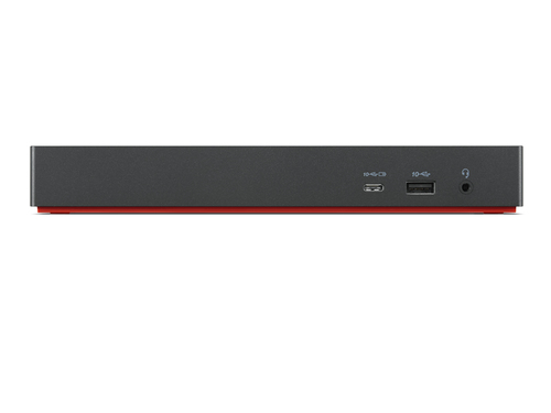 Bild von Lenovo 40B00300EU laptop-dockingstation & portreplikator Kabelgebunden Thunderbolt 4 Schwarz, Rot
