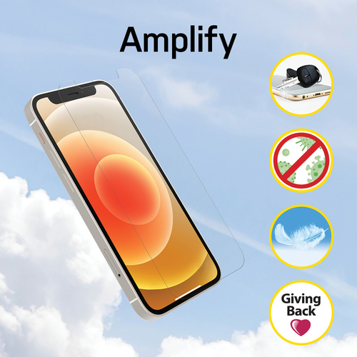 Bild von OtterBox Amplify Anti-Microbial Series für Apple iPhone 12 mini, transparent - Ohne Einzelhandlesverpackung