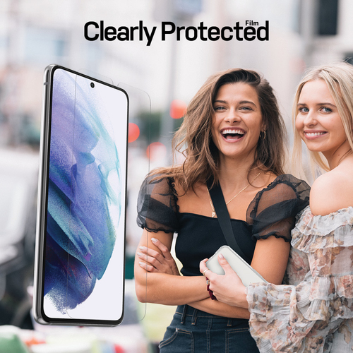 Bild von OtterBox Clearly Protected Film Series für Samsung Galaxy S21+ 5G, transparent - Ohne Einzelhandlesverpackung