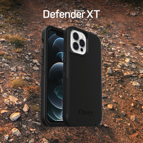 Bild von OtterBox Defender XT Series für Apple iPhone 12/iPhone 12 Pro, schwarz - Ohne Einzelhandlesverpackung