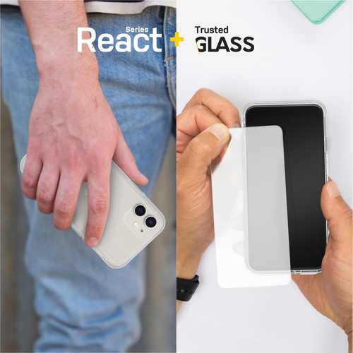 Bild von OtterBox React + Trusted Glass Series für Apple iPhone 12 mini, transparent