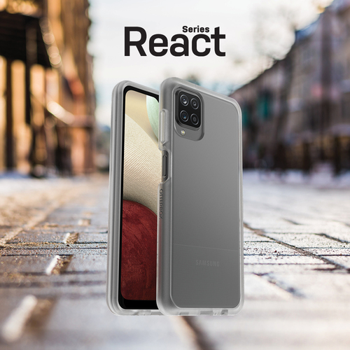 Bild von OtterBox React Series für Samsung Galaxy A12, transparent - Ohne Einzelhandlesverpackung