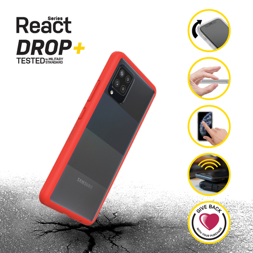 Bild von OtterBox React Series für Samsung Galaxy A42 5G, Power Red