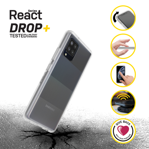 Bild von OtterBox React Series für Samsung Galaxy A42 5G, transparent - Ohne Einzelhandlesverpackung