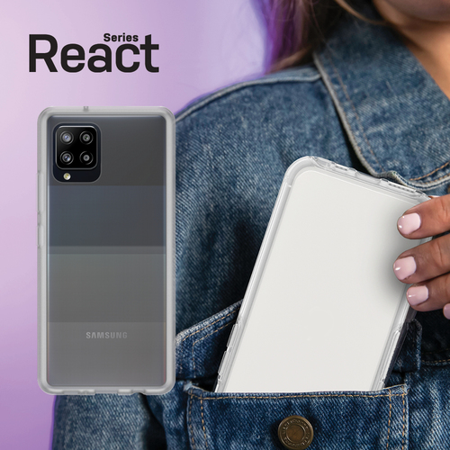 Bild von OtterBox React Series für Samsung Galaxy A42 5G, transparent - Ohne Einzelhandlesverpackung