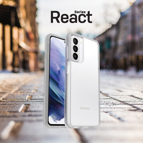 Bild von OtterBox React Series für Samsung Galaxy S21+ 5G, transparent - Ohne Einzelhandlesverpackung