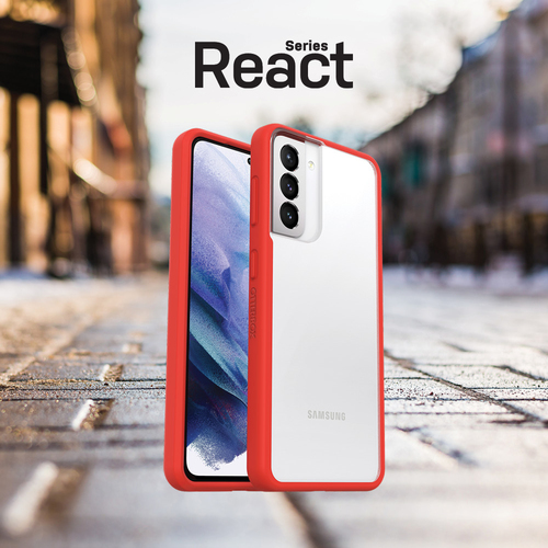 Bild von OtterBox React Series für Samsung Galaxy S21+ 5G, Power Red - Ohne Einzelhandlesverpackung