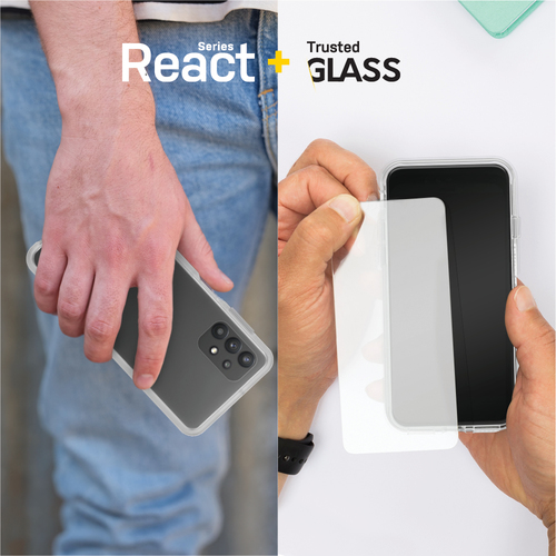 Bild von OtterBox React + Trusted Glass Series für Samsung Galaxy A32 5G, transparent