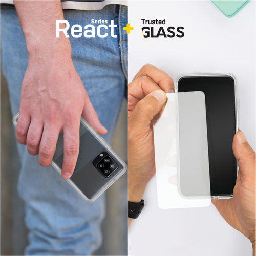 Bild von OtterBox React + Trusted Glass Series für Samsung Galaxy A42 5G, transparent