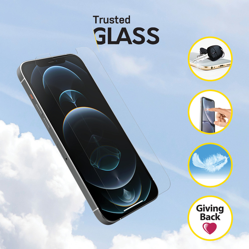 Bild von OtterBox Trusted Glass Series für Apple iPhone 12 Pro Max, transparent - Ohne Einzelhandlesverpackung