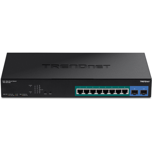 Bild von Trendnet TPE-1021WS Netzwerk-Switch Managed L2/L3/L4 Gigabit Ethernet (10/100/1000) Power over Ethernet (PoE) Schwarz