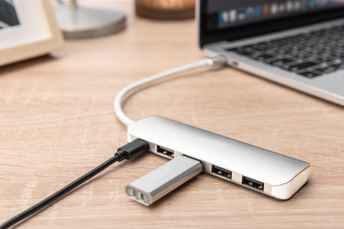 Bild von Digitus USB Type-C™ 4-Port Hub (USB 3.0) + PD