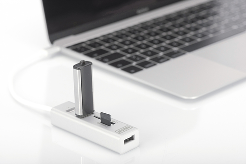 Bild von Digitus USB Type-C™ OTG 3-Port Hub + Kartenleser