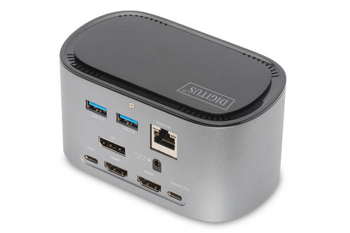 Bild von Digitus 11-Port USB-C™ Docking Station mit SSD-Gehäuse (M.2)