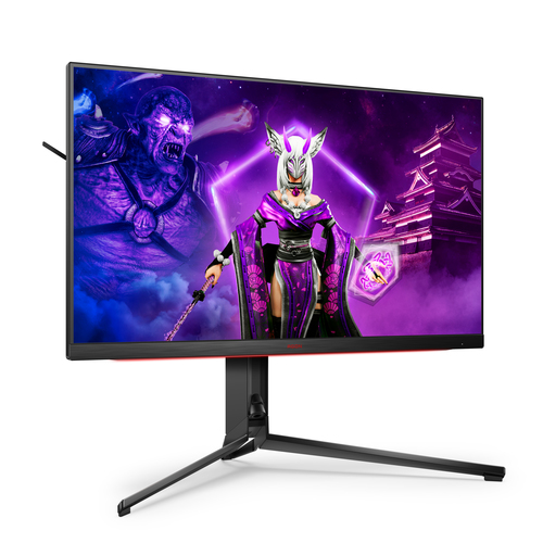 Bild von AOC AGON AG324UX Computerbildschirm 80 cm (31.5&quot;) 3840 x 2160 Pixel 4K Ultra HD LED Schwarz, Rot