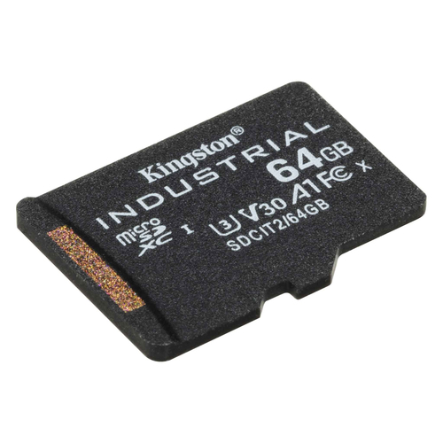 Bild von Kingston Technology Industrial 64 GB MicroSDXC UHS-I Klasse 10