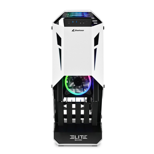 Bild von Sharkoon ELITE SHARK CA700 Tower Schwarz, Weiß