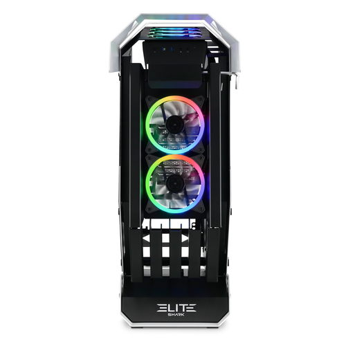 Bild von Sharkoon ELITE SHARK CA700 Tower Schwarz, Weiß