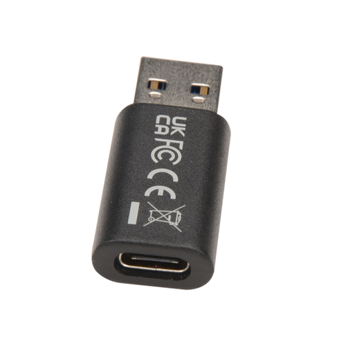 Bild von V7 V7USB3AC Kabeladapter USB A USB C Schwarz