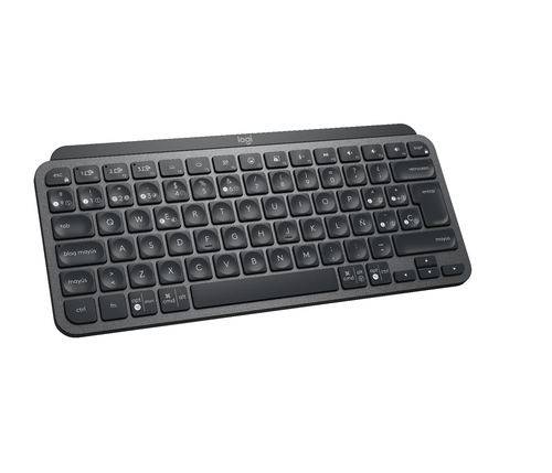 Bild von Logitech MX Keys Mini Tastatur Büro RF Wireless + Bluetooth QWERTY Spanisch Graphit