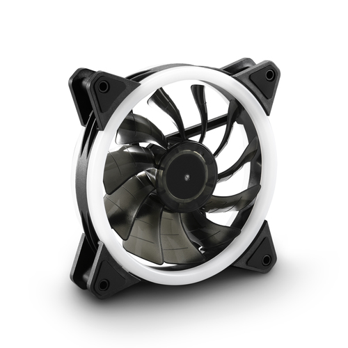 Bild von Sharkoon Shark Blades PWM Computergehäuse Ventilator 12 cm Schwarz 1 Stück(e)