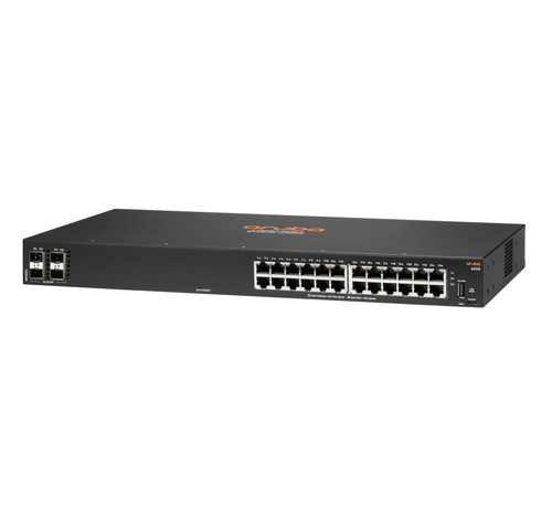 Bild von Aruba 6000 24G 4SFP Managed L3 Gigabit Ethernet (10/100/1000) 1U