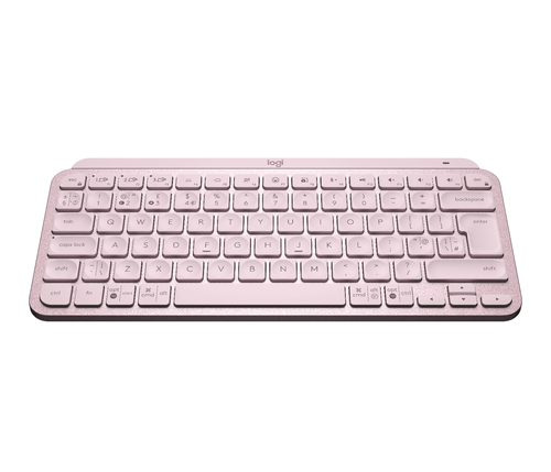 Bild von Logitech MX Keys Mini Tastatur Universal RF Wireless + Bluetooth QWERTY Englisch Pink