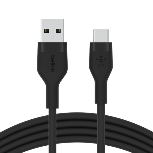 Bild von Belkin BOOST↑CHARGE Flex USB Kabel 3 m USB 2.0 USB A USB C Schwarz