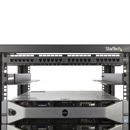 Bild von StarTech.com 1HE 19 Zoll Server Rack Schienen - 60,9-91cm Einstellbare Tiefe - Universelle 4 Pfosten Rack Schienen - Netzwerk Geräte/Server/UPS Schienen für HPE ProLiant Dell PowerEdge