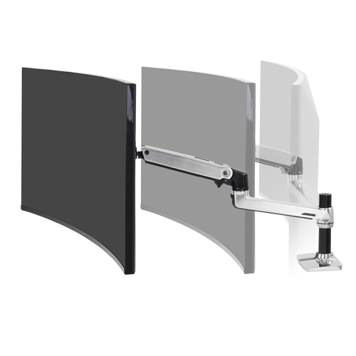 Bild von Ergotron LX Series Desk Mount LCD Arm Flachbildschirm-Tischhalterung 86,4 cm (34&quot;) Tisch/Bank Schwarz