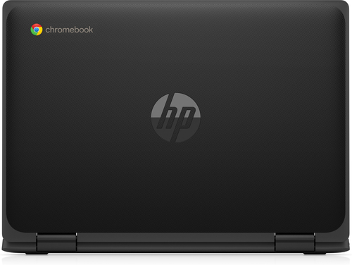 Bild von HP Chromebook x360 11 G4 N5100 29,5 cm (11.6 Zoll) Touchscreen HD Intel® Celeron® 4 GB LPDDR4x-SDRAM 64 GB eMMC Wi-Fi 6 (802.11ax) ChromeOS Schwarz