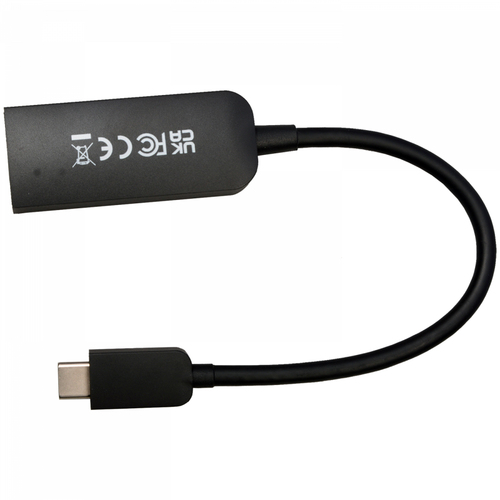 Bild von V7 V7USBCDP14 Videokabel-Adapter DisplayPort USB Typ-C Schwarz