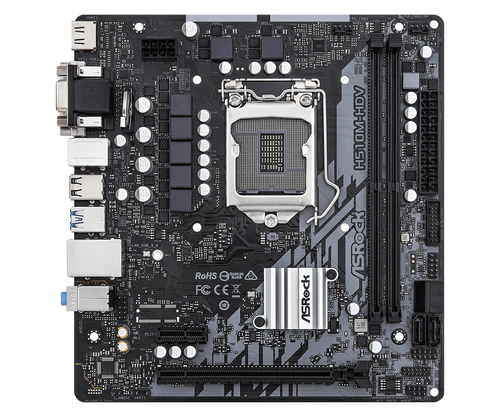 Bild von Asrock H510M-HDV R2.0 Intel H510 LGA 1200 (Socket H5) micro ATX