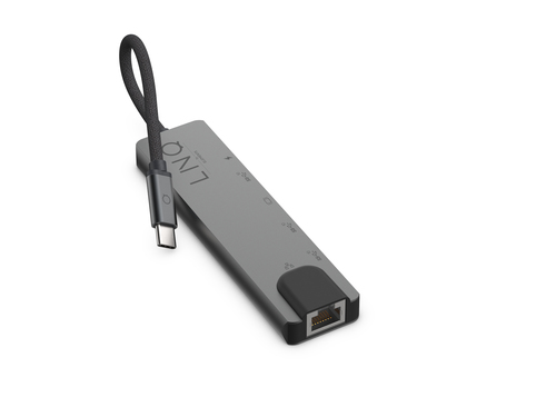 Bild von LINQ byELEMENTS 6in1 Pro USB-C 10Gbps Multiport Hub with 4K HDMI and Ethernet