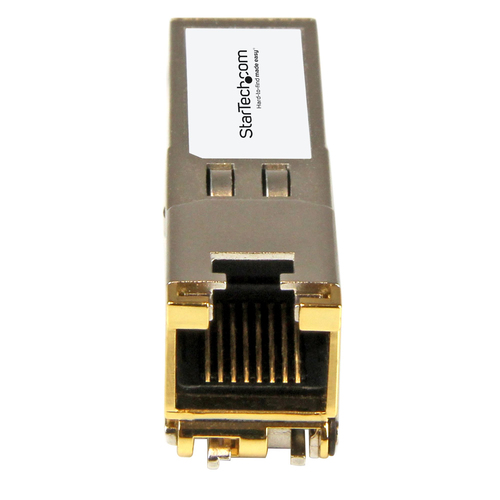 Bild von StarTech.com Brocade 95Y0549 kompatibles SFP+ Transceiver-Modul – 10/100/1000BASE-TX