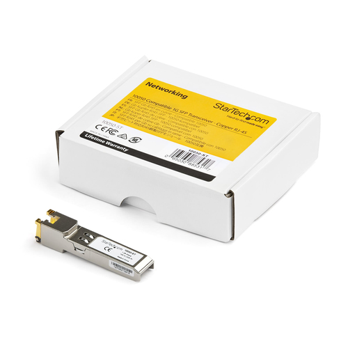 Bild von StarTech.com Extreme Networks 10050 kompatibles SFP Transceiver-Modul - 10/100/1000Base-TX