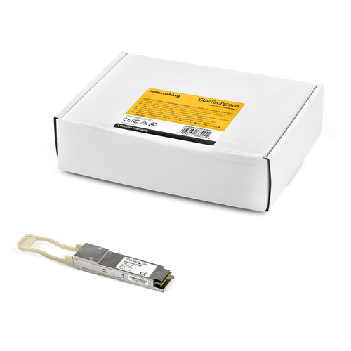 Bild von StarTech.com Extreme Networks 10319 kompatibles QSFP+ Transceiver-Modul – 40GBASE-SR4